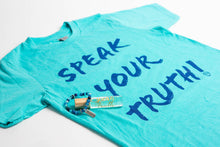 Load image into Gallery viewer, SPEAK YOUR TRUTH BUNDLE (KID'S T-SHIRT, OIL & BRACELET)