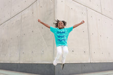 Load image into Gallery viewer, SPEAK YOUR TRUTH BUNDLE (KID'S T-SHIRT, OIL & BRACELET)