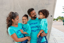 Load image into Gallery viewer, SPEAK YOUR TRUTH BUNDLE (KID'S T-SHIRT, OIL & BRACELET)