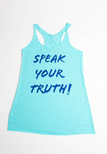 Load image into Gallery viewer, SPEAK YOUR TRUTH (WOMEN&#39;S TANK TOP)
