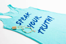 Load image into Gallery viewer, SPEAK YOUR TRUTH (WOMEN&#39;S TANK TOP)
